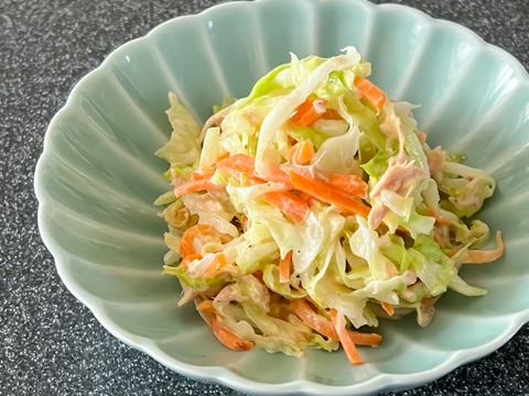 もりもり食べられるコールスロー♪